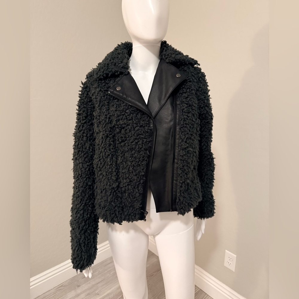 Rock & Republic Black Teddy Jacket